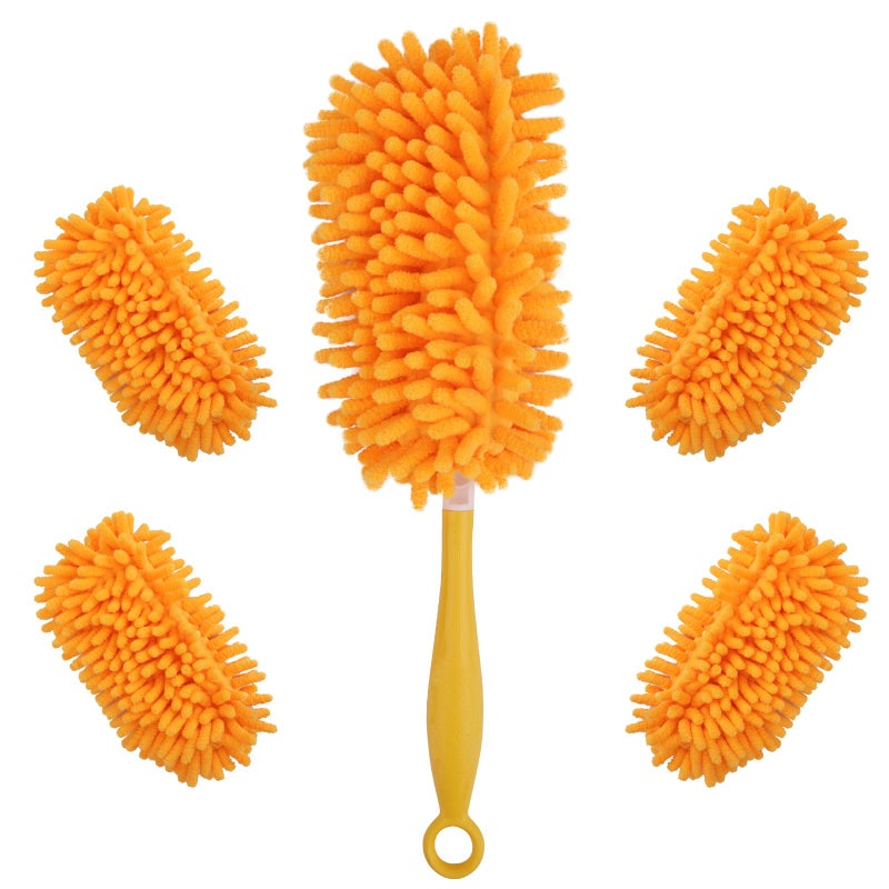 Redones Dusters for Swiffer - Reusable Duster Refill Compatible with Swiffer Hand Duster, 360 Heavy Duty Dusters Refills 4 Pack(Handle is Not Included) - Image 1
